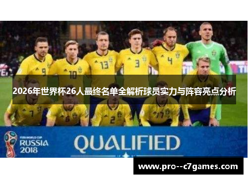 2026年世界杯26人最终名单全解析球员实力与阵容亮点分析